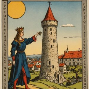 Combinação das cartas O Louco e A Torre em relacionamentos