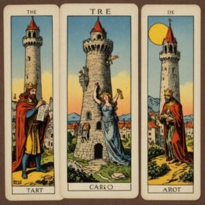 Combinação das cartas O Louco e A Torre na vida financeira