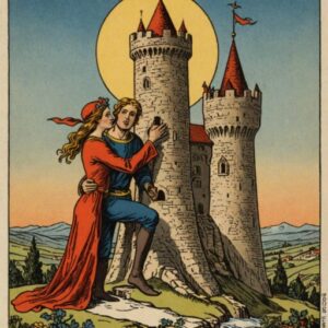 Combinação das cartas O Louco e A Torre no amor