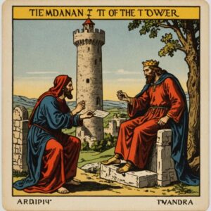 Combinação das cartas O Louco e A Torre sobre decisões difíceis