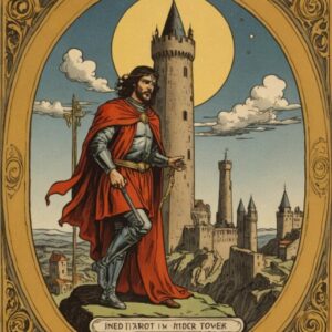 Combinação das cartas O Louco e A Torre sobre o futuro