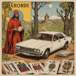 Combinação das cartas O Louco e O Carro sobre decisões difíceis