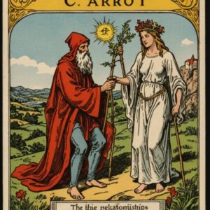 Combinação das cartas O Louco e O Eremita em relacionamentos