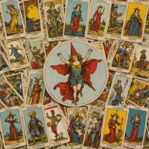 Combinação das cartas O Louco e O Mundo no trabalho