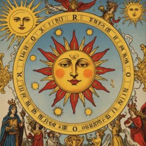 Combinação das cartas O Louco e O Sol em momentos de transição