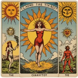 Combinação das cartas O Louco e O Sol na saúde