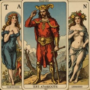 Combinação das cartas O Louco e Os Enamorados no trabalho