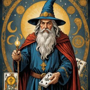 Combinação das cartas O Mago e A Força na vida espiritual
