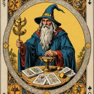 Combinação das cartas O Mago e A Força sobre decisões difíceis