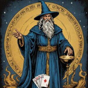 Combinação das cartas O Mago e A Força sobre o futuro