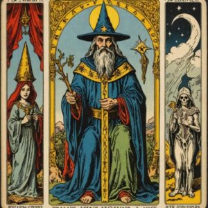 Combinação das cartas O Mago e A Morte na vida espiritual