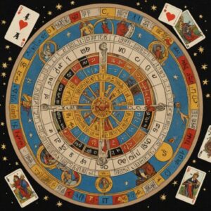 Combinação das cartas O Mago e A Roda da Fortuna sobre decisões difíceis