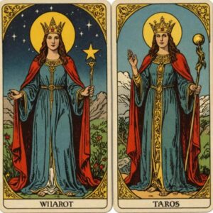 Combinação das cartas O Mago e A Sacerdotisa em relacionamentos