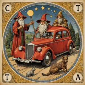 Combinação das cartas O Mago e O Carro em momentos de transição