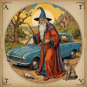 Combinação das cartas O Mago e O Carro na saúde
