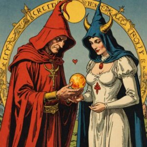 Combinação das cartas O Mago e O Diabo no amor