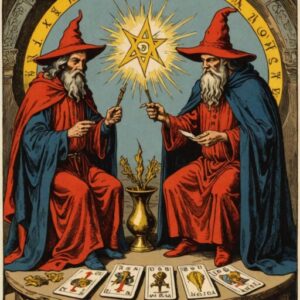 Combinação das cartas O Mago e O Diabo no trabalho