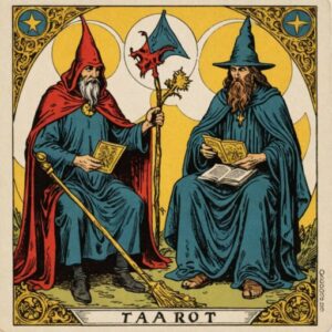 Combinação das cartas O Mago e O Diabo sobre o futuro