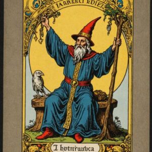 Combinação das cartas O Mago e O Enforcado como conselho do dia
