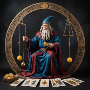Combinação das cartas O Mago e O Enforcado sobre decisões difíceis