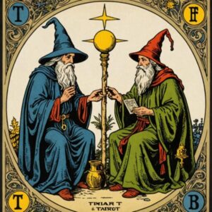Combinação das cartas O Mago e O Eremita na vida financeira