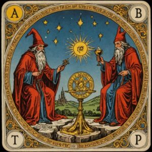 Combinação das cartas O Mago e O Hierofante sobre decisões difíceis