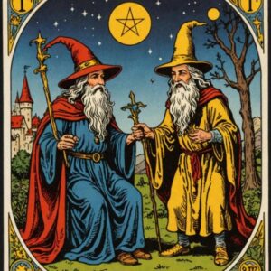 Combinação das cartas O Mago e O Louco em relacionamentos