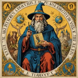 Combinação das cartas O Mago e O Mundo sobre o futuro