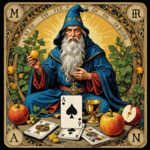 Combinação das cartas O Mago e Os Enamorados na saúde