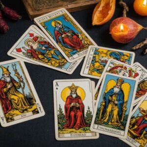 Combinação das cartas O Mago e Os Enamorados sobre o futuro