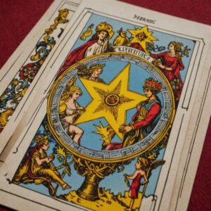 Combinação das cartas Os Enamorados e A Estrela como conselho do dia