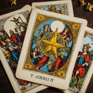 Combinação das cartas Os Enamorados e A Estrela sobre o futuro