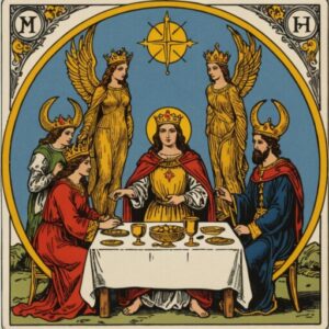 Combinação das cartas Os Enamorados e A Força como conselho do dia