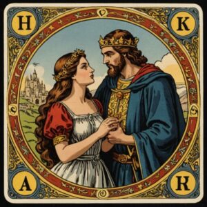 Combinação das cartas Os Enamorados e A Força no amor