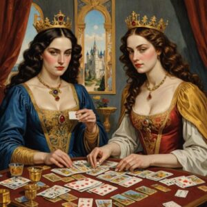 Combinação das cartas Os Enamorados e A Imperatriz no trabalho