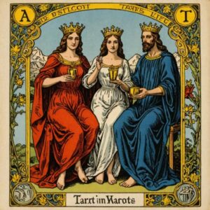 Combinação das cartas Os Enamorados e A Justiça na vida financeira