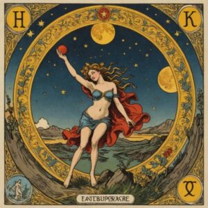 Combinação das cartas Os Enamorados e A Lua na saúde
