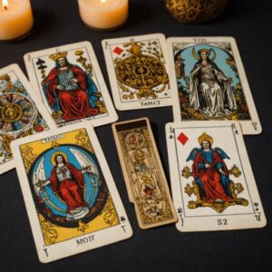 Combinação das cartas Os Enamorados e A Morte na vida espiritual