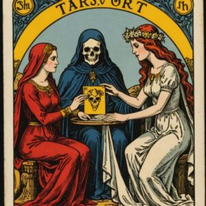 Combinação das cartas Os Enamorados e A Morte no trabalho