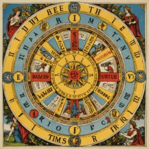 Combinação das cartas Os Enamorados e A Roda da Fortuna em momentos de transição