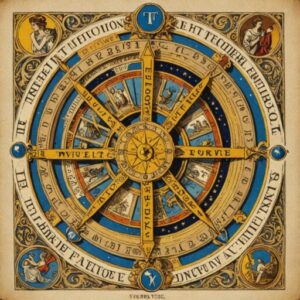 Combinação das cartas Os Enamorados e A Roda da Fortuna sobre o futuro