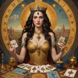 Combinação das cartas Os Enamorados e A Sacerdotisa na vida espiritual