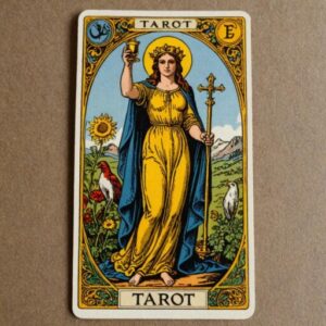 Combinação das cartas Os Enamorados e A Temperança na vida espiritual