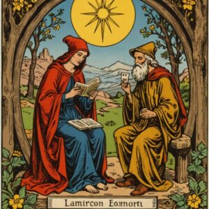 Combinação das cartas Os Enamorados e O Eremita na vida financeira