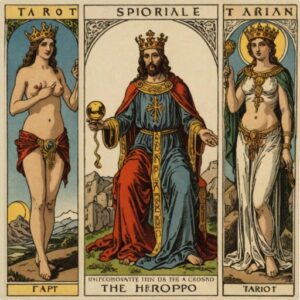 Combinação das cartas Os Enamorados e O Hierofante na vida espiritual