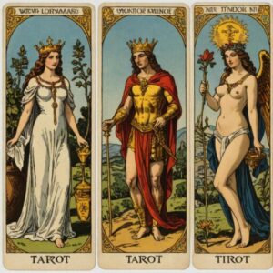 Combinação das cartas Os Enamorados e O Hierofante no trabalho