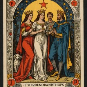 Combinação das cartas Os Enamorados e O Imperador em relacionamentos