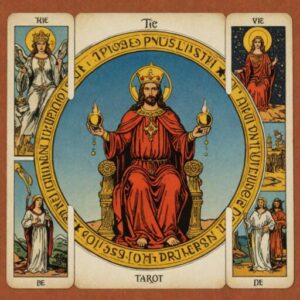Combinação das cartas Os Enamorados e O Julgamento na vida espiritual