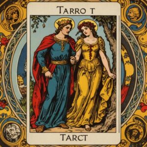 Combinação das cartas Os Enamorados e O Louco como conselho do dia