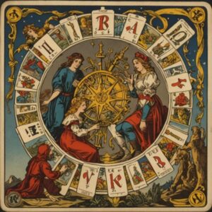 Combinação das cartas Os Enamorados e O Louco no trabalho